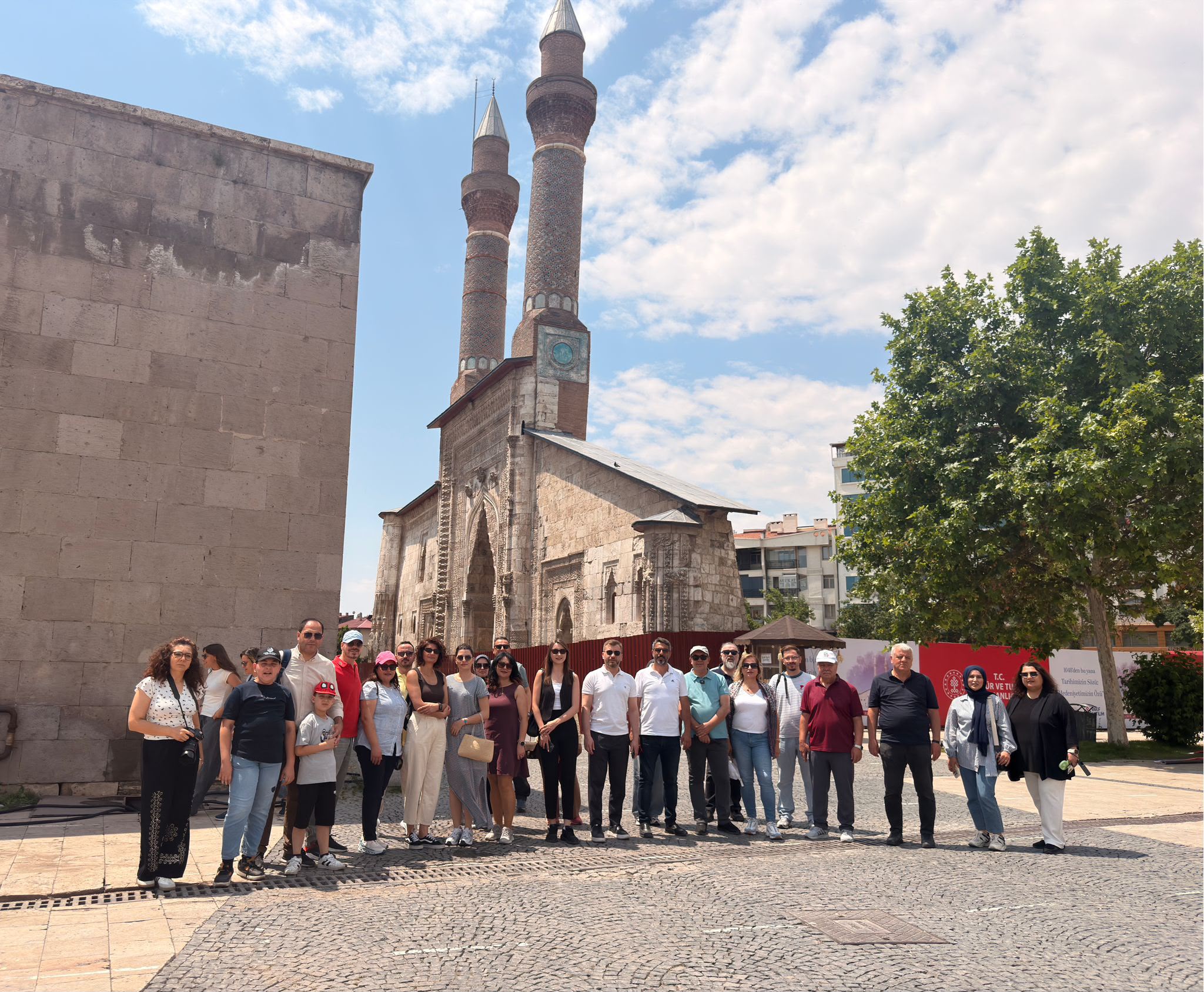 Sivas’ın kültürel hazineleri gazetecileri ağırladı