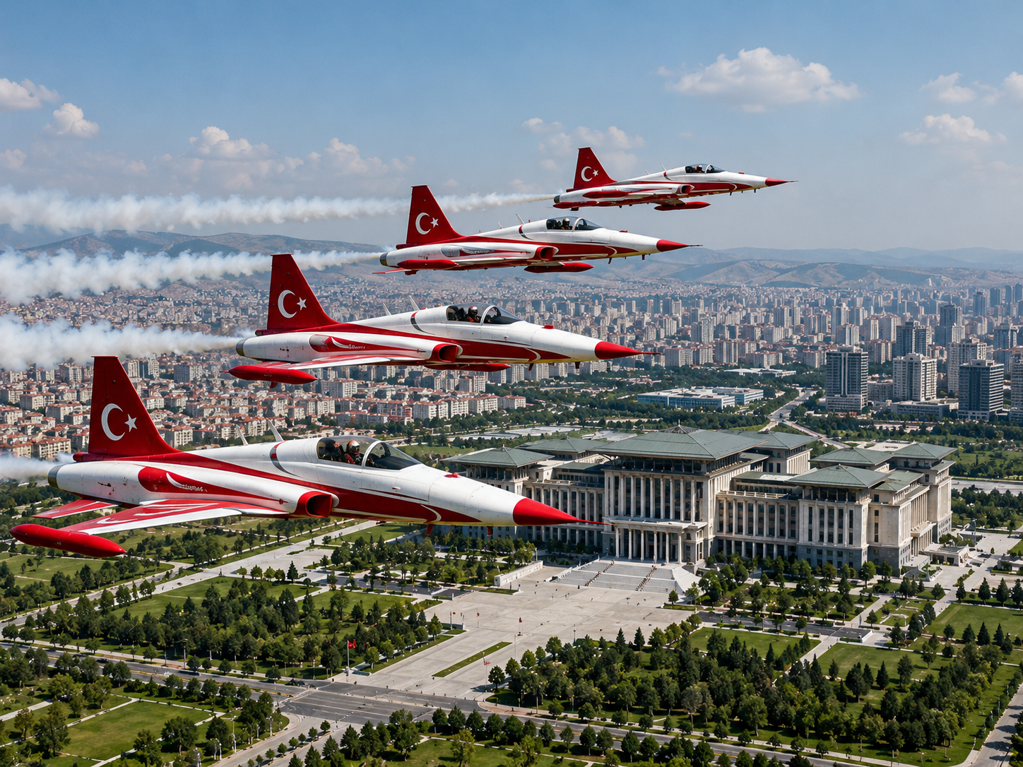 Ankara Valiliği'nden Türk Yıldızları uçuşu için ses uyarısı