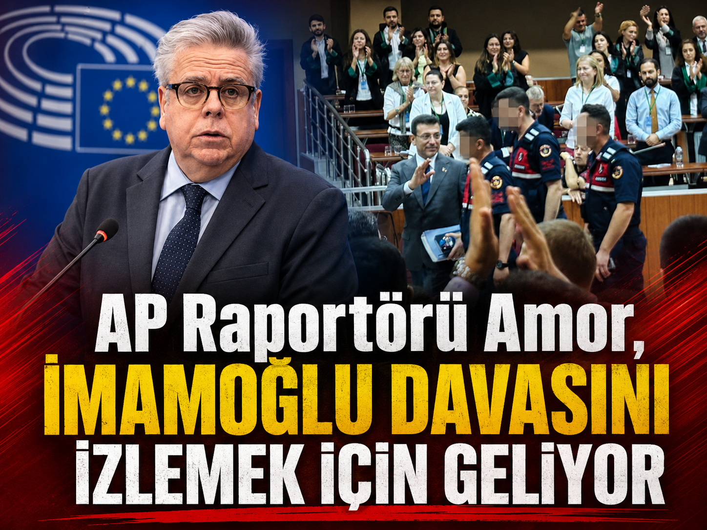 AP Raportörü Amor, İmamoğlu davasını izlemek için geliyor