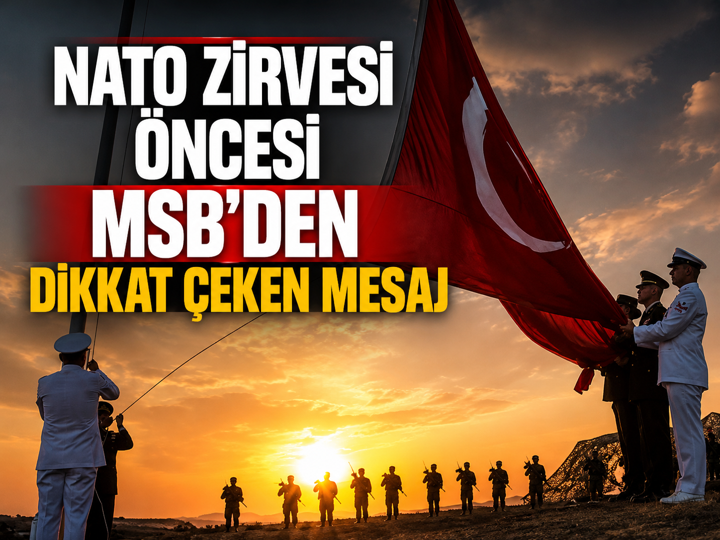 NATO Zirvesi öncesi MSB’den dikkat çeken mesaj