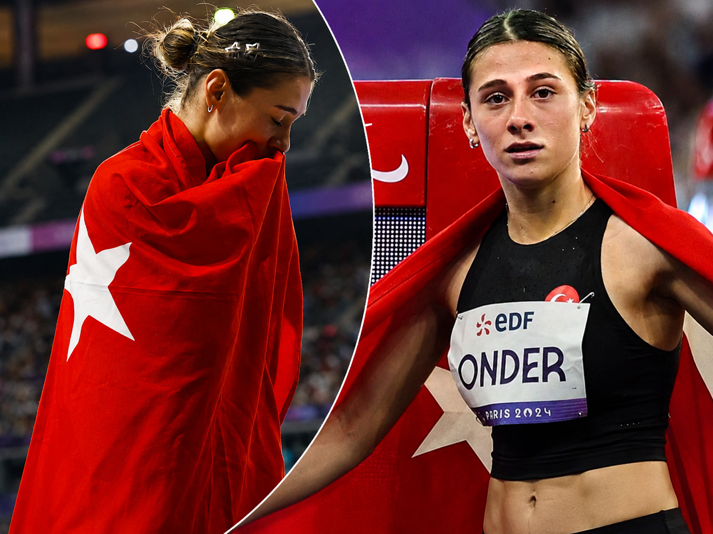 Milli sporcu Aysel Önder’den Türkiye Atletizm Şampiyonası’nda çifte başarı