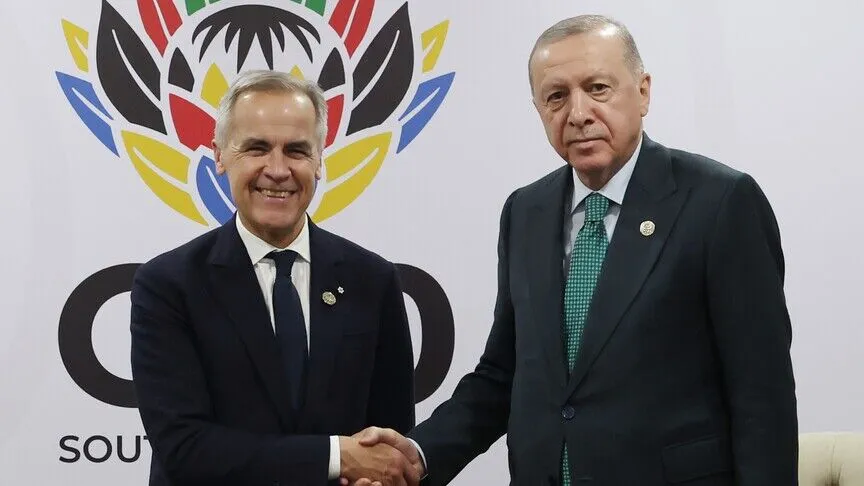 Ankara’da liderler trafiği: Erdoğan ve Carney görüştü