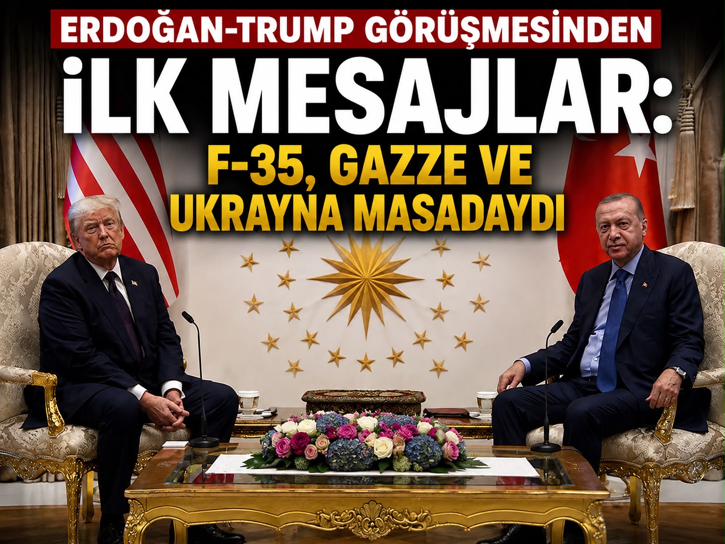 Erdoğan'dan Trump görüşmesinde ilk açıklama: Bu ziyaret bizlere güç kattı