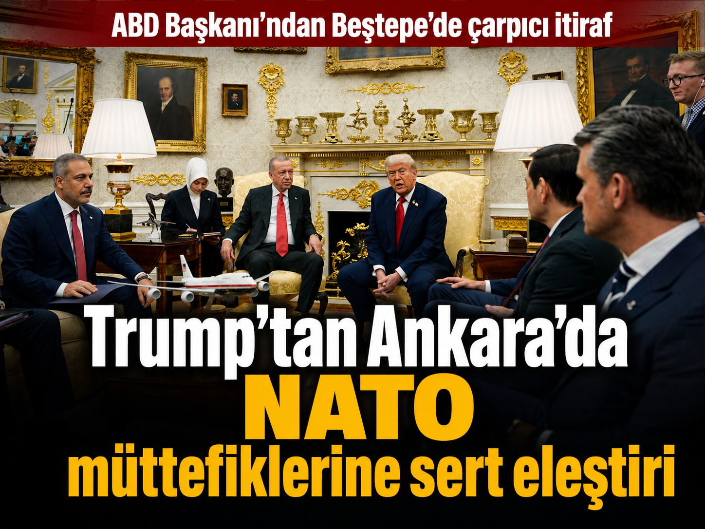 Trump'tan Ankara'da NATO müttefiklerine sert eleştiri
