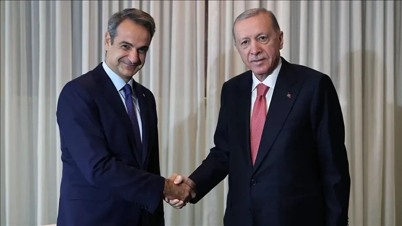 Beştepe’de o an çok konuşuldu! Miçotakis’e “Ceddin Deden” sürprizi
