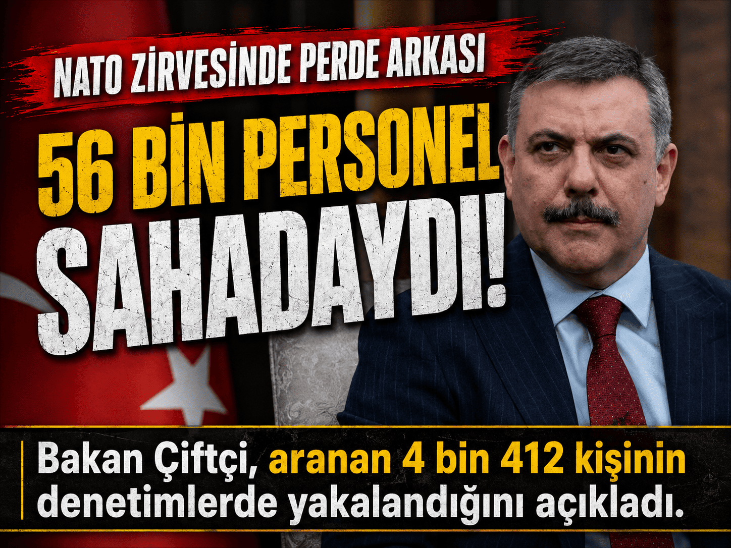 Zirve güvenliği suç dosyalarını açığa çıkardı