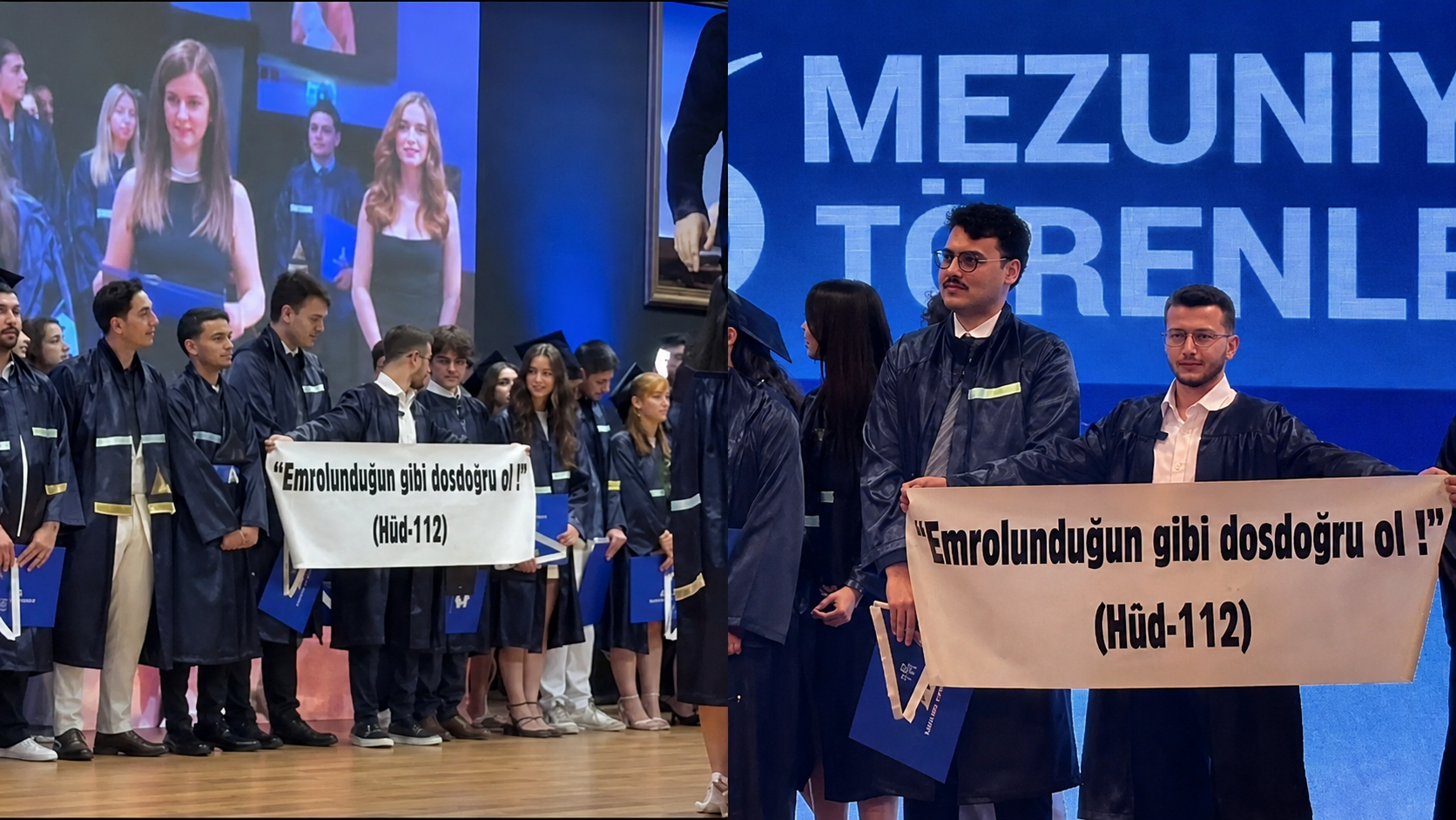 YÖK’ten ayet yazılı pankartın kapatılmasına soruşturma