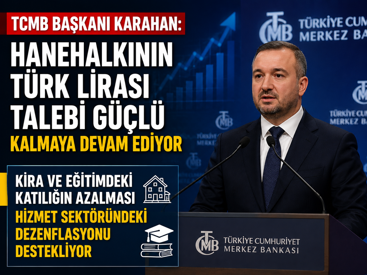 TCMB Başkanı Karahan'dan enflasyon ve para politikası mesajı