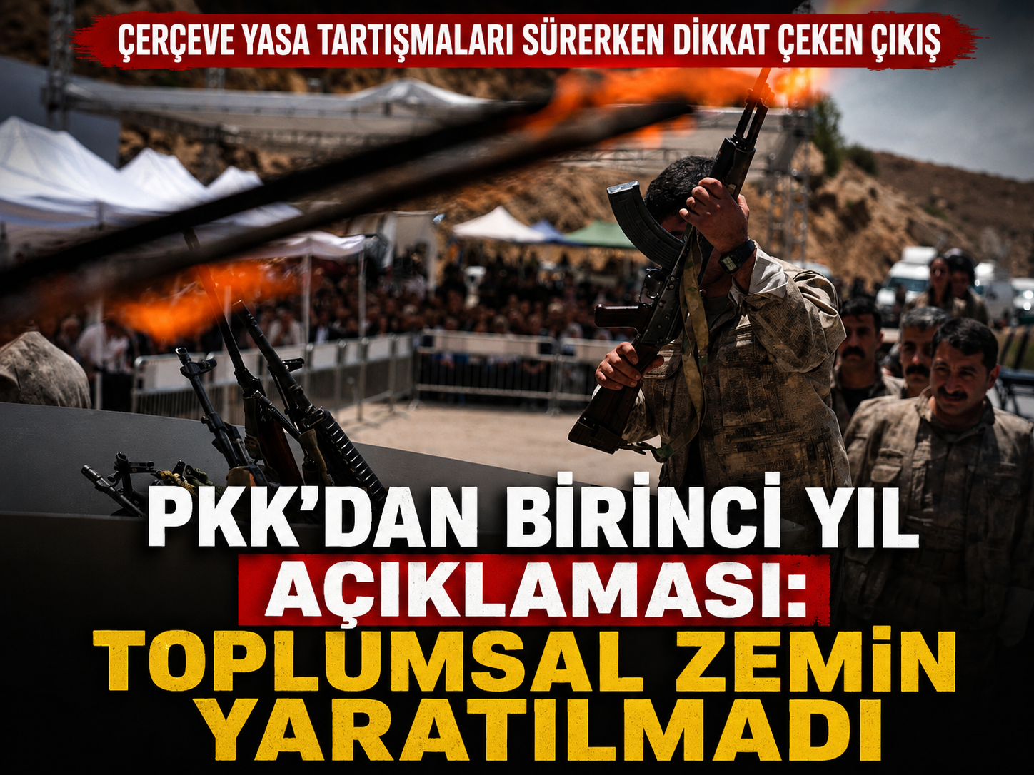 PKK'dan birinci yıl açıklaması: Toplumsal zemin yaratılmadı