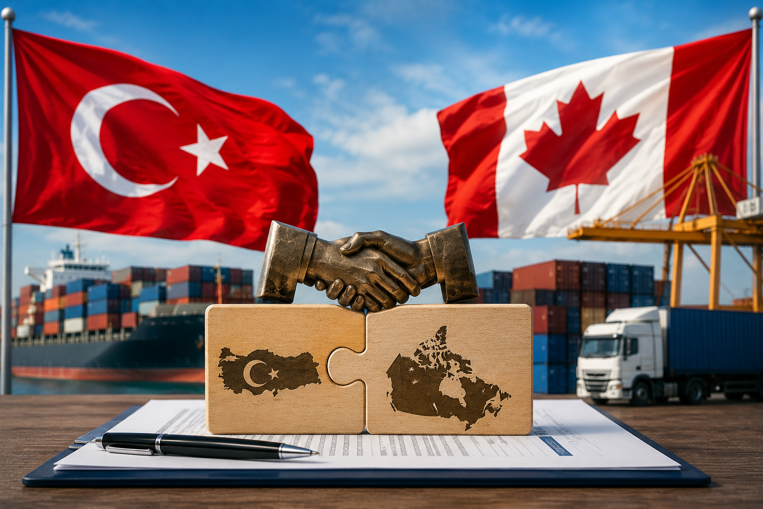 Türkiye ile Kanada serbest ticaret anlaşması için ilk adımı attı