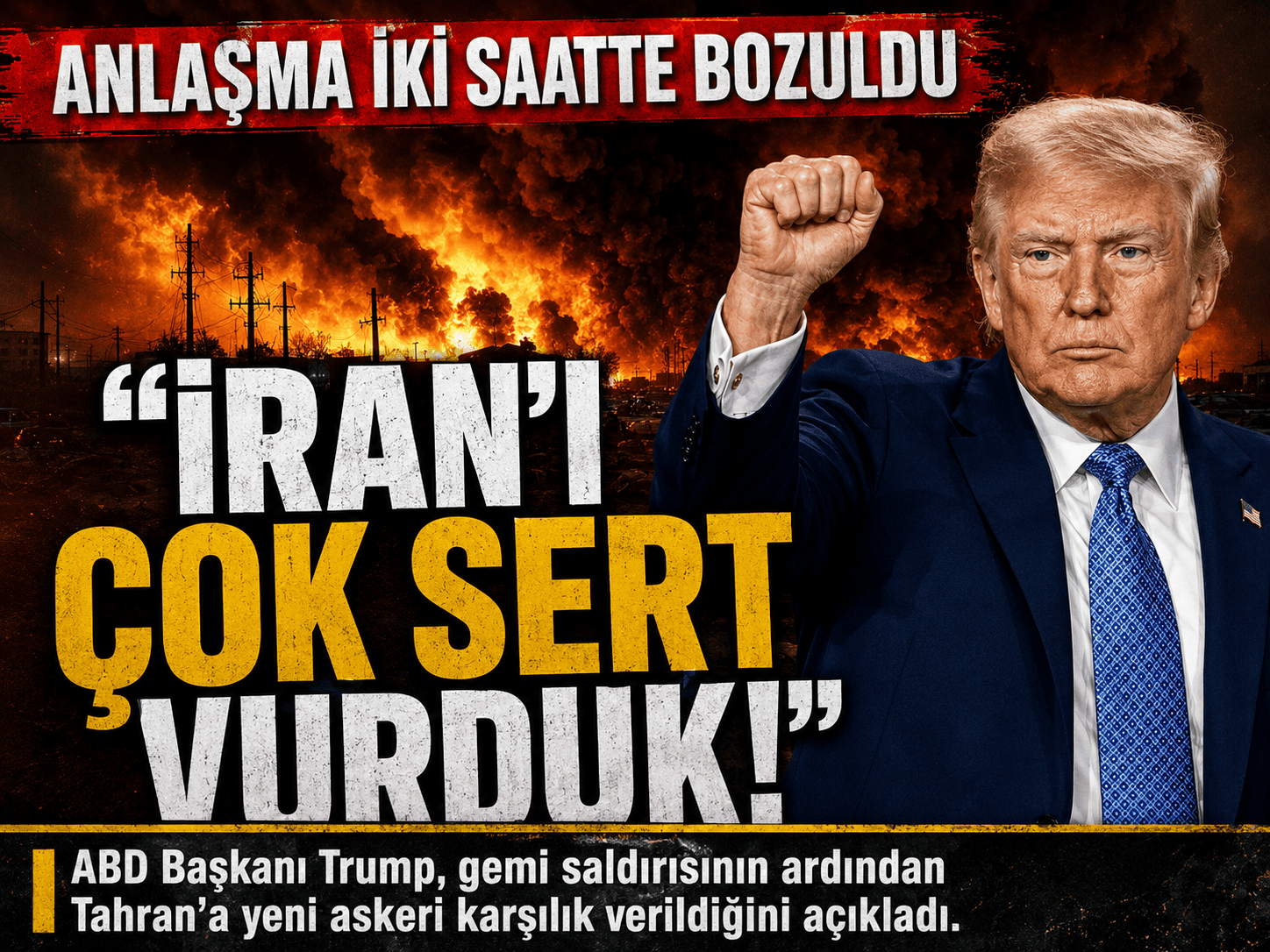 İran’la anlaşma neden bozuldu? Trump ilk kez açıkladı