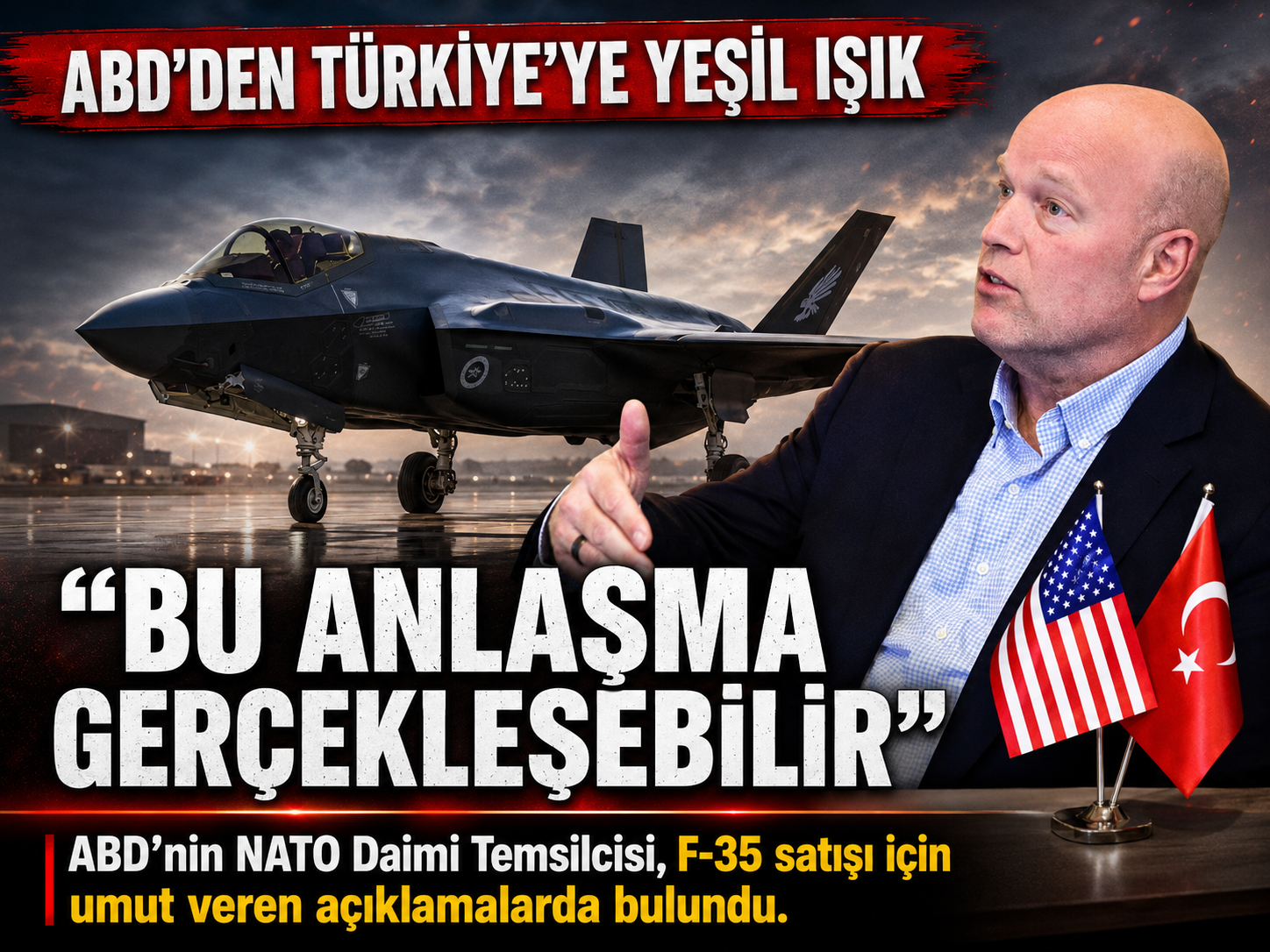 S-400 düğümü çözülürse Türkiye’ye F-35 yolu açılabilir