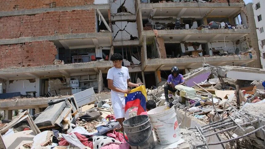 Venezuela'da deprem sonrası 120 bin aile yardıma muhtaç