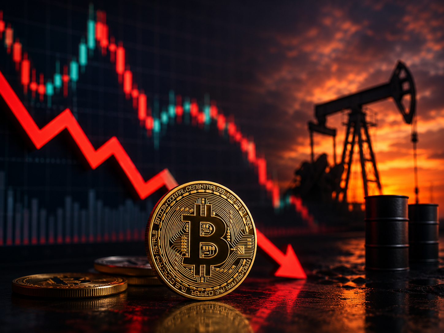 Bitcoin 62 bin dolar seviyesine indi! Kripto piyasasında satış baskısı