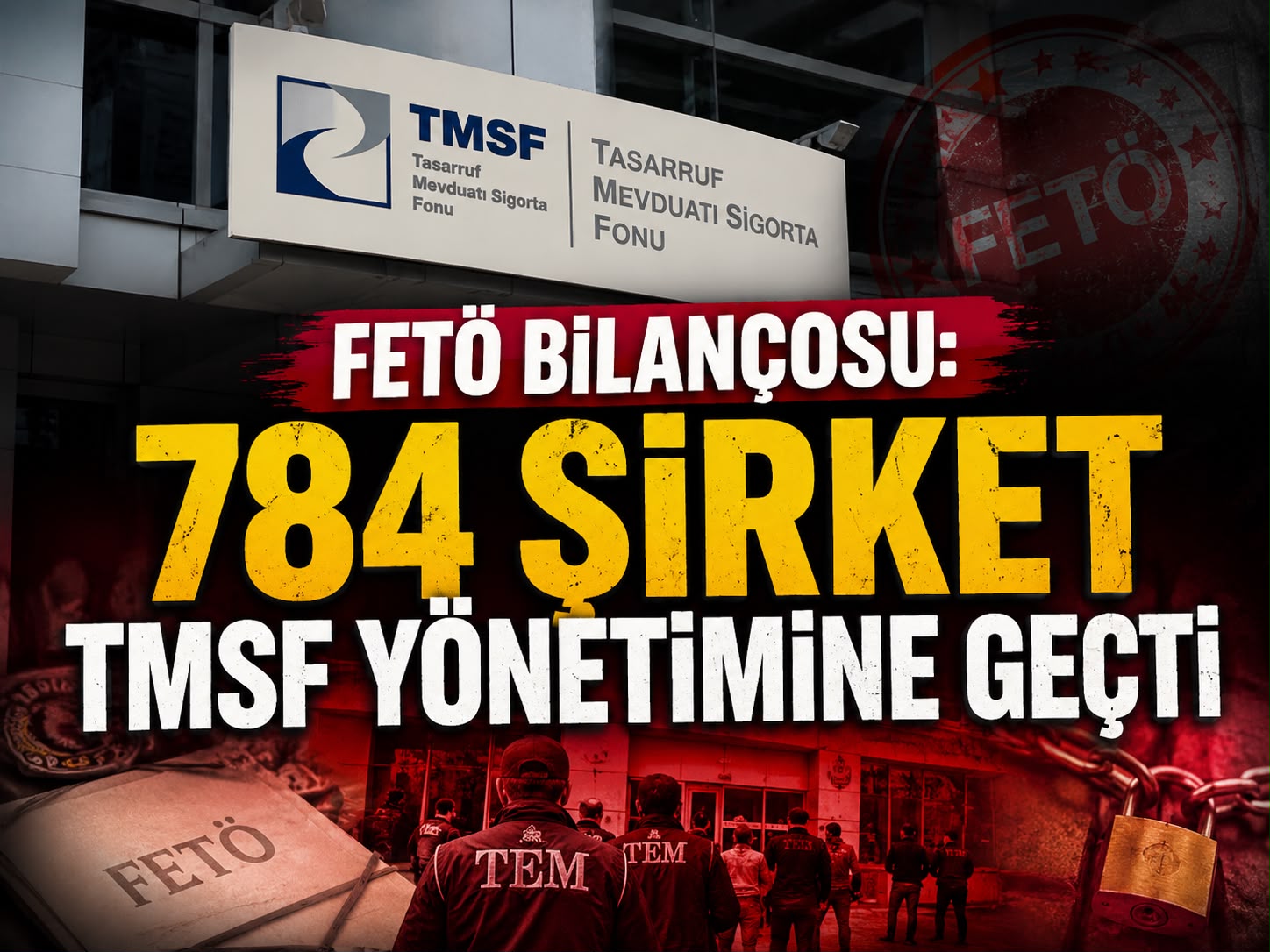 FETÖ bilançosu: 784 şirket TMSF yönetimine geçti