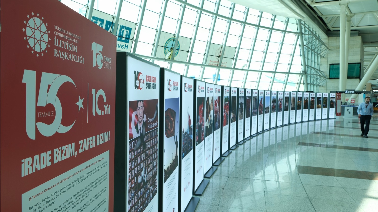 Esenboğa Havalimanı'nda 15 Temmuz sergisi: "Hafıza ve Hatıra" kapılarını açtı