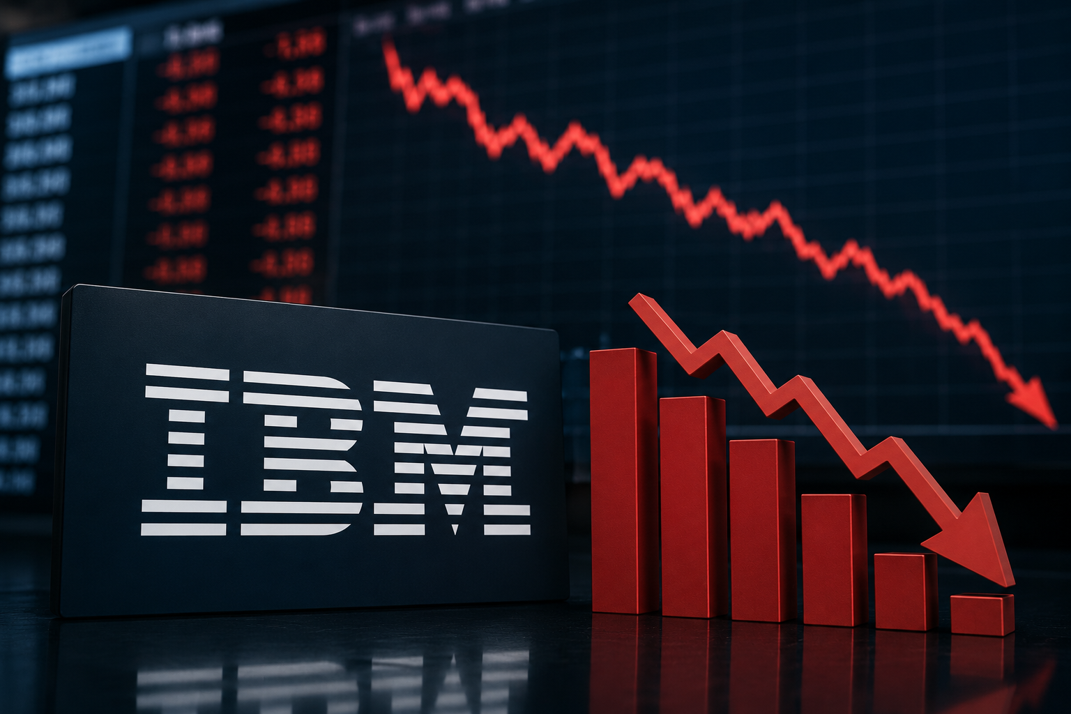 IBM hisseleri çakıldı: Kâr uyarısı sonrası yüzde 25’e varan kayıp