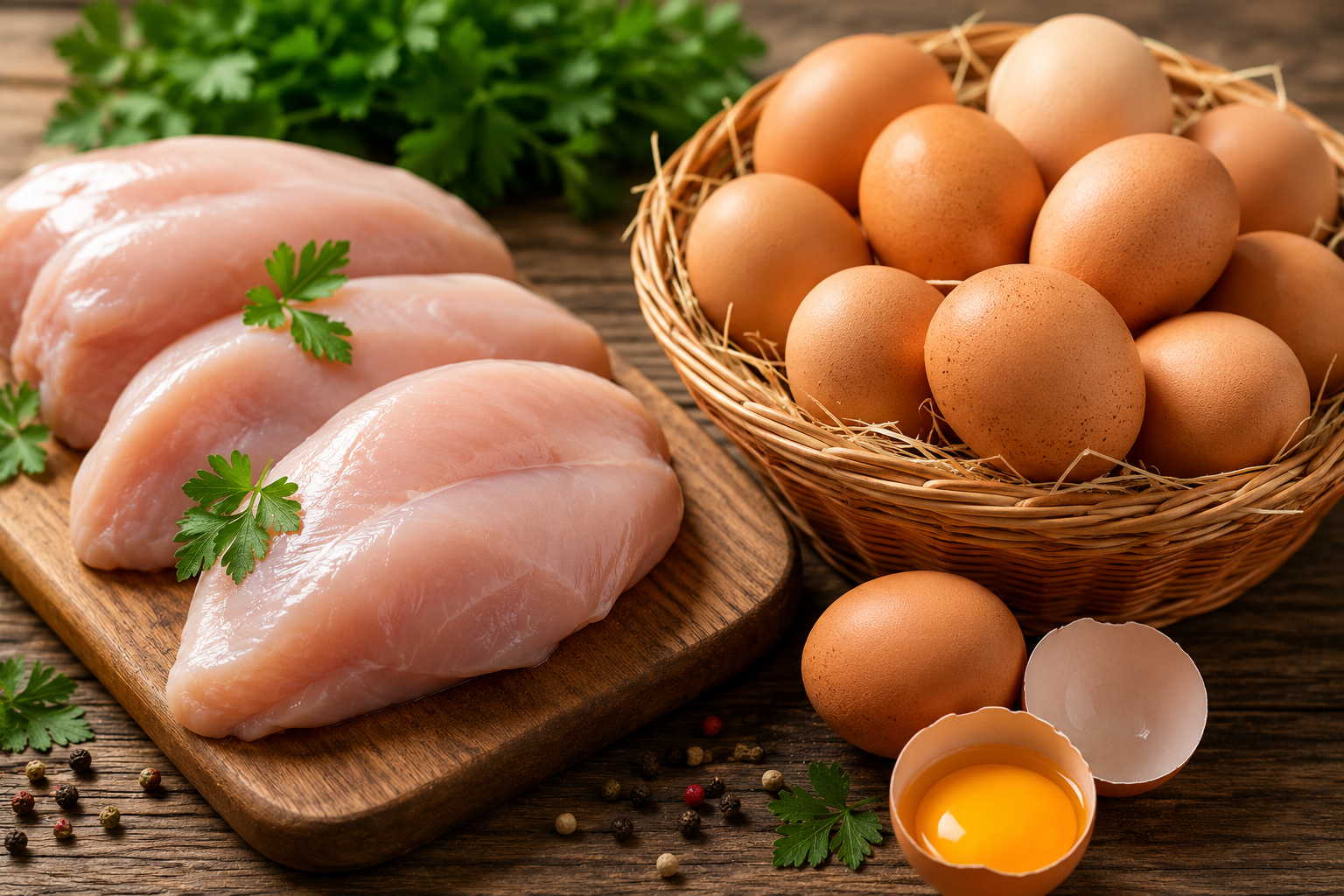 Tavuk eti üretiminde yüzde 16,3’lük düşüş! Yumurta üretimi 1,8 milyarı aştı