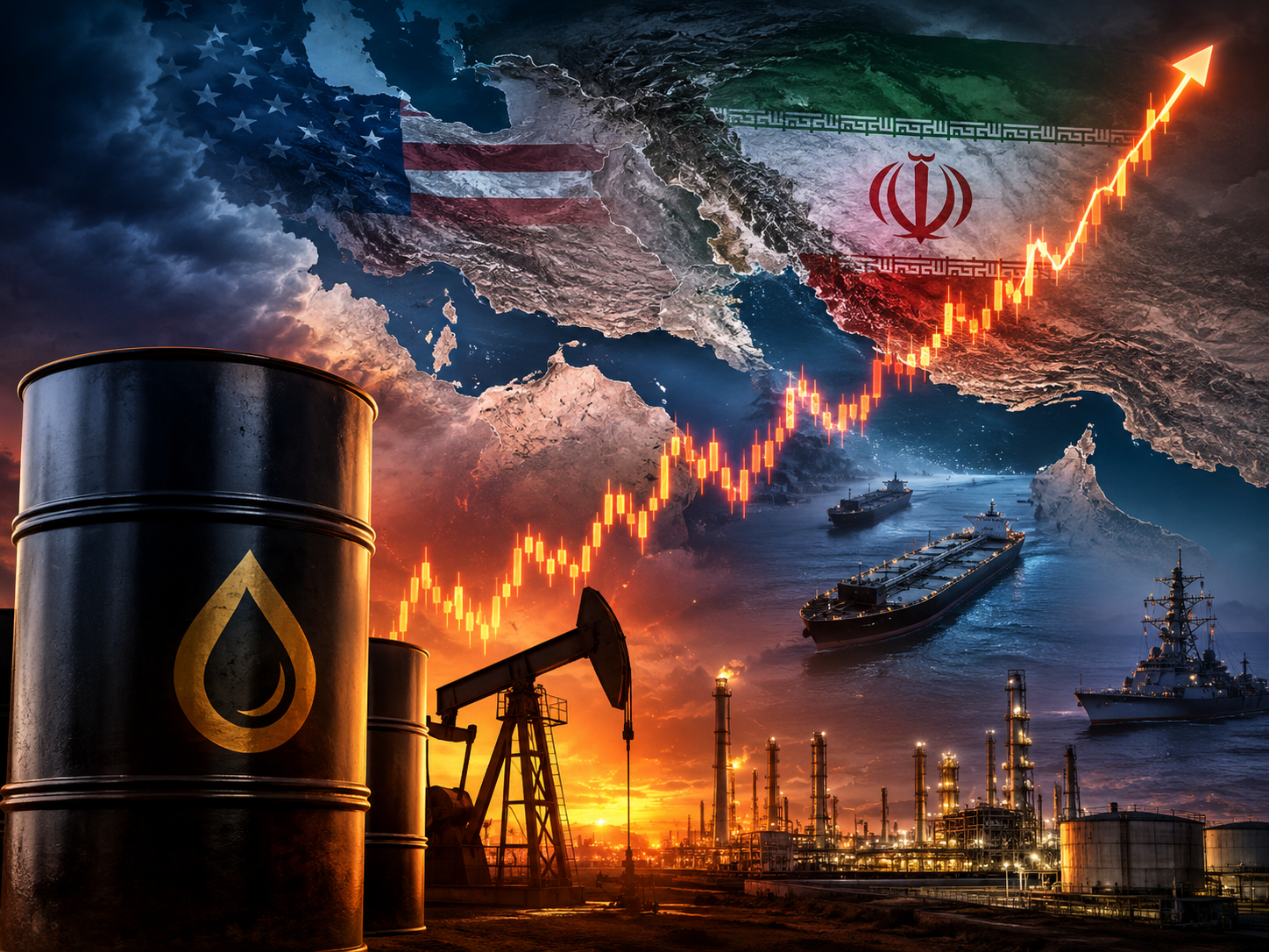 ABD-İran gerilimi enerji piyasalarını hareketlendirdi: Petrolde yükseliş sürüyor