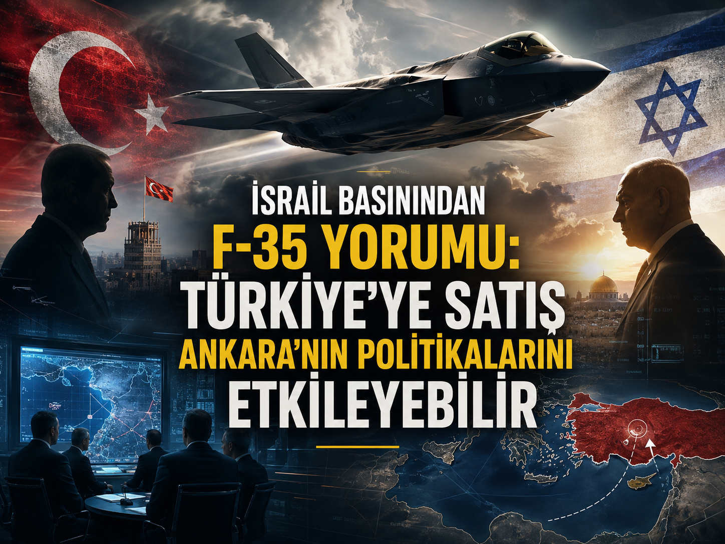 İsrail basınından F-35 yorumu: Türkiye’ye satış Ankara’nın politikalarını etkileyebilir