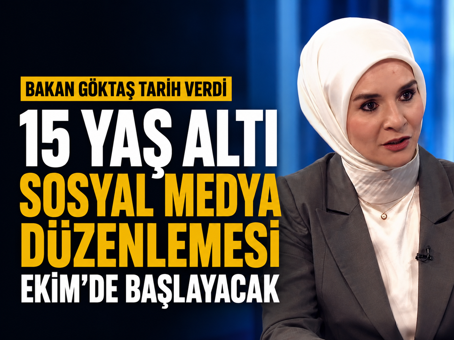 Bakan Göktaş tarih verdi: Sosyal medya düzenlemesi geliyor