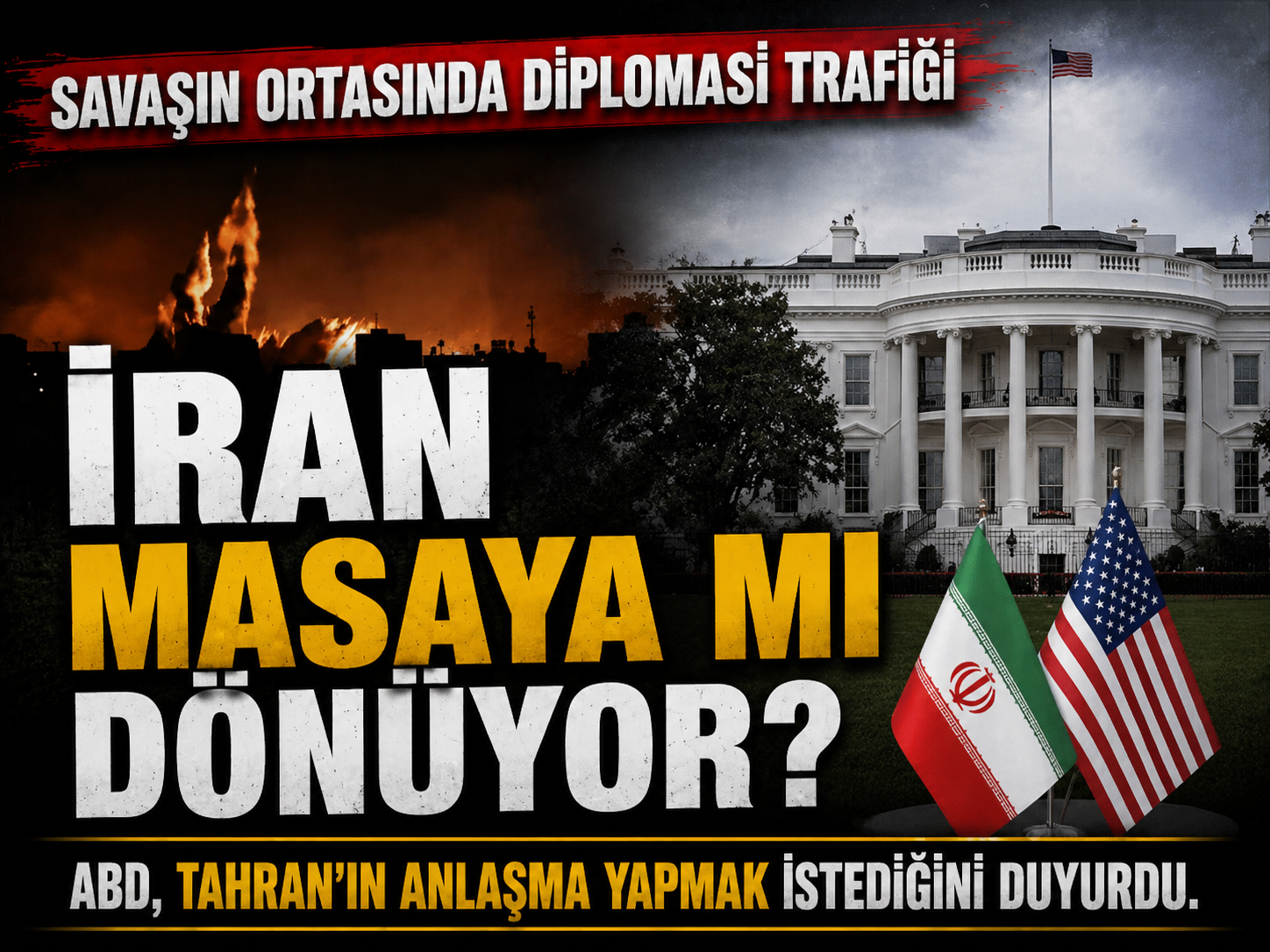 Beyaz Saray’dan İran açıklaması: Anlaşma yapmak istiyorlar