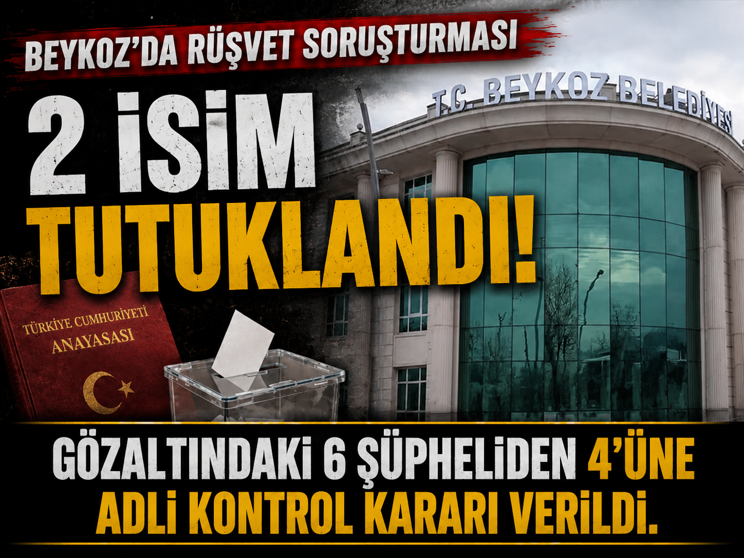 Beykoz Belediyesi soruşturmasında 2 tutuklama