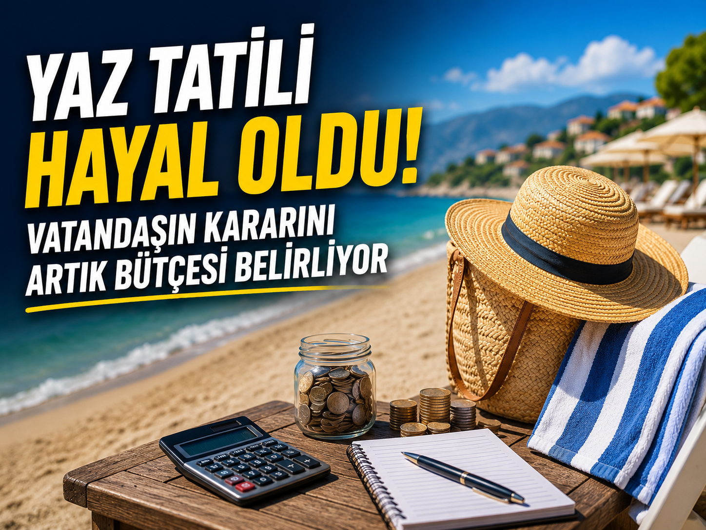 Yaz tatili hayal oldu! Vatandaşın kararını artık bütçesi belirliyor