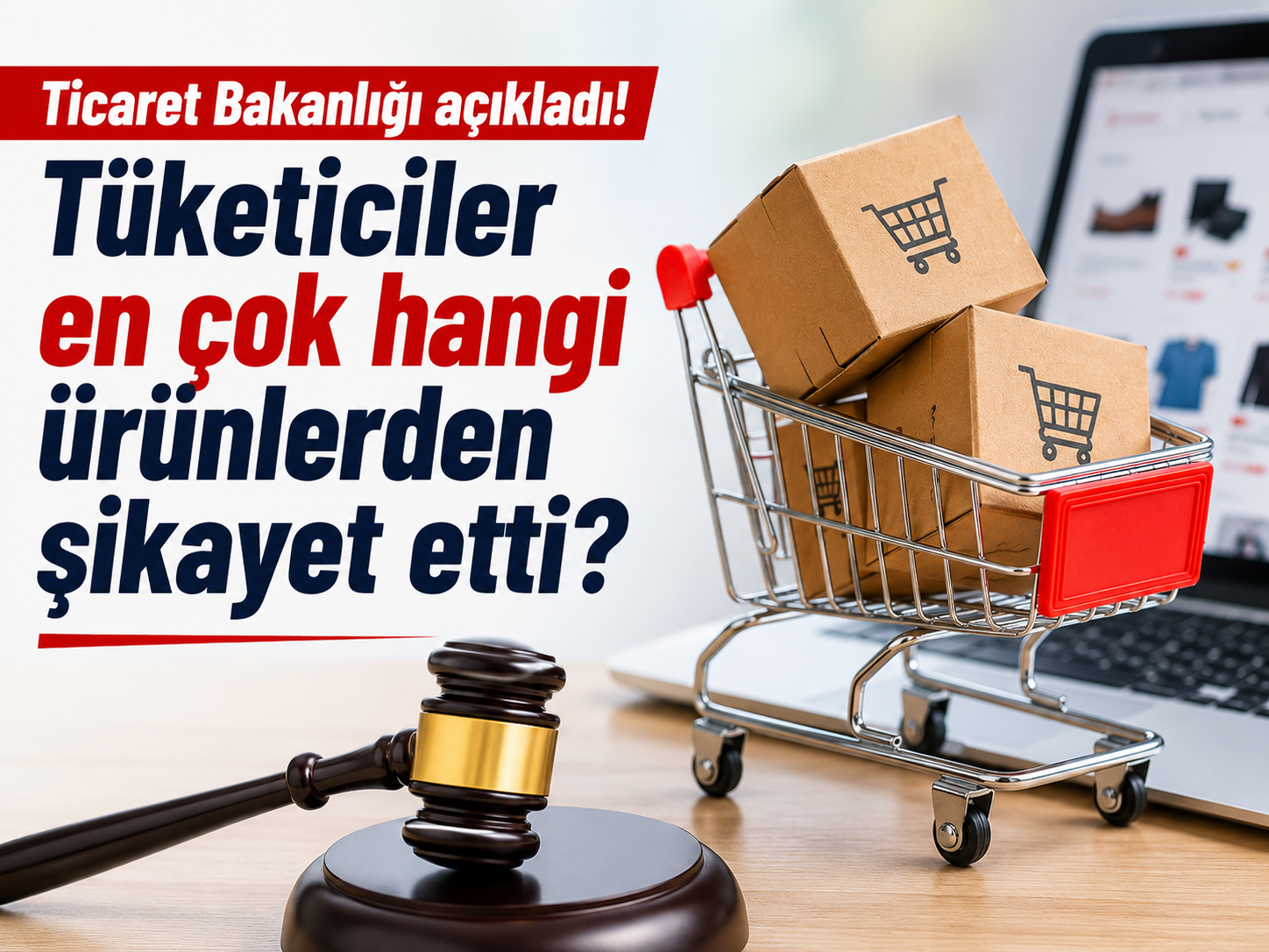 Ticaret Bakanlığı açıkladı! Tüketiciler en çok hangi ürünlerden şikayet etti?