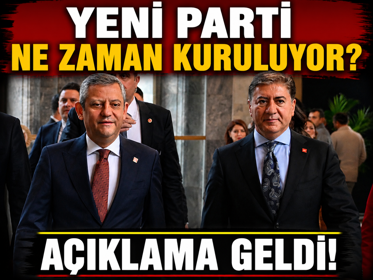 Yeni parti ne zaman kuruluyor? Açıklama geldi