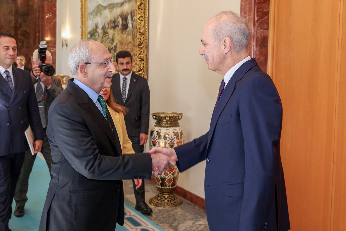 Meclis Başkanı Kurtulmuş, yarın Kemal Kılıçdaroğlu ile görüşecek
