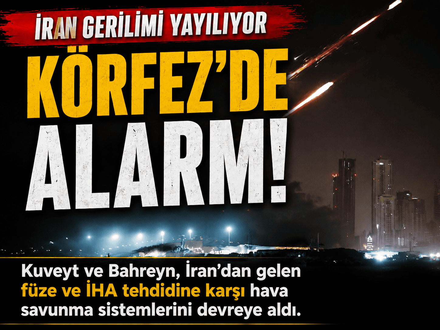 Kuveyt ve Bahreyn’de patlama! Körfez teyakkuza geçti