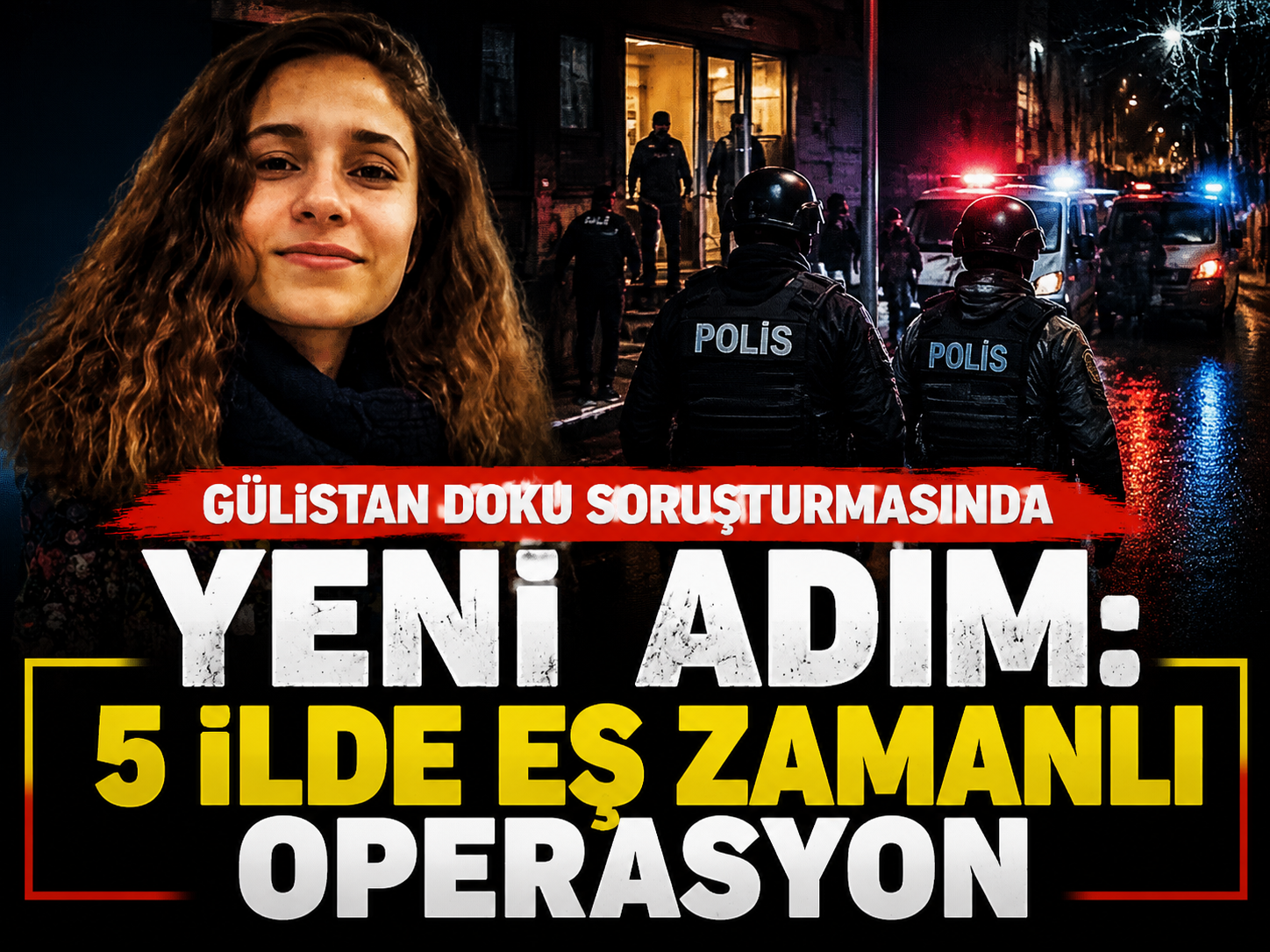 Gülistan Doku soruşturmasında yeni adım: 5 ilde eş zamanlı operasyon