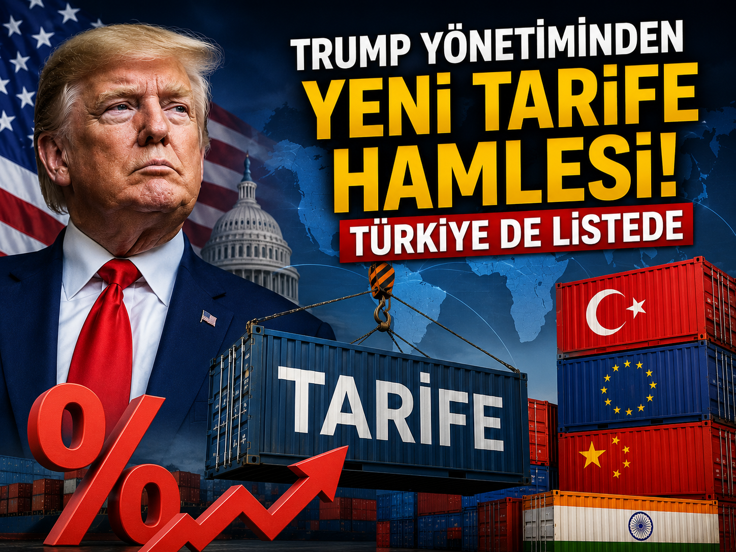 Trump yönetiminden yeni tarife hamlesi! Türkiye de listede