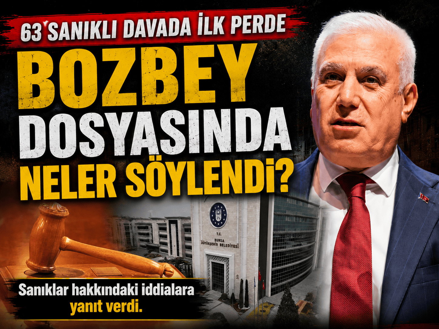 Bozbey davasında ikinci gün! Sanıklar tek tek dinlendi