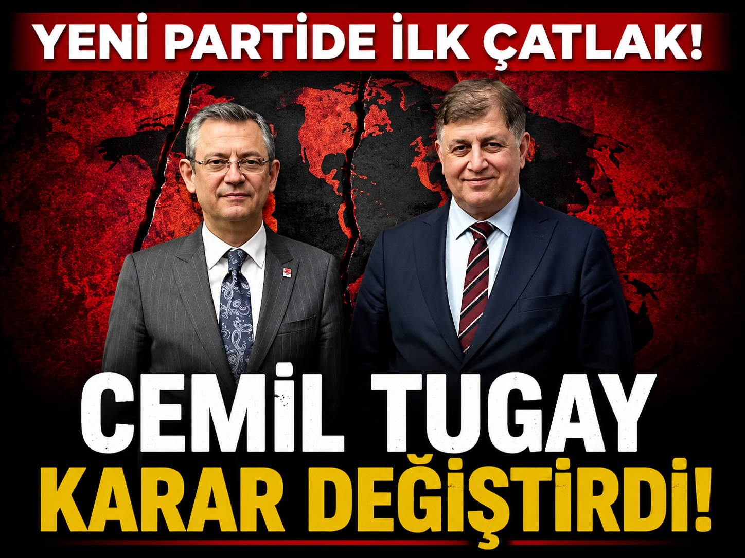 Yeni partiye katılacaktı: Cemil Tugay karar değiştirdi!