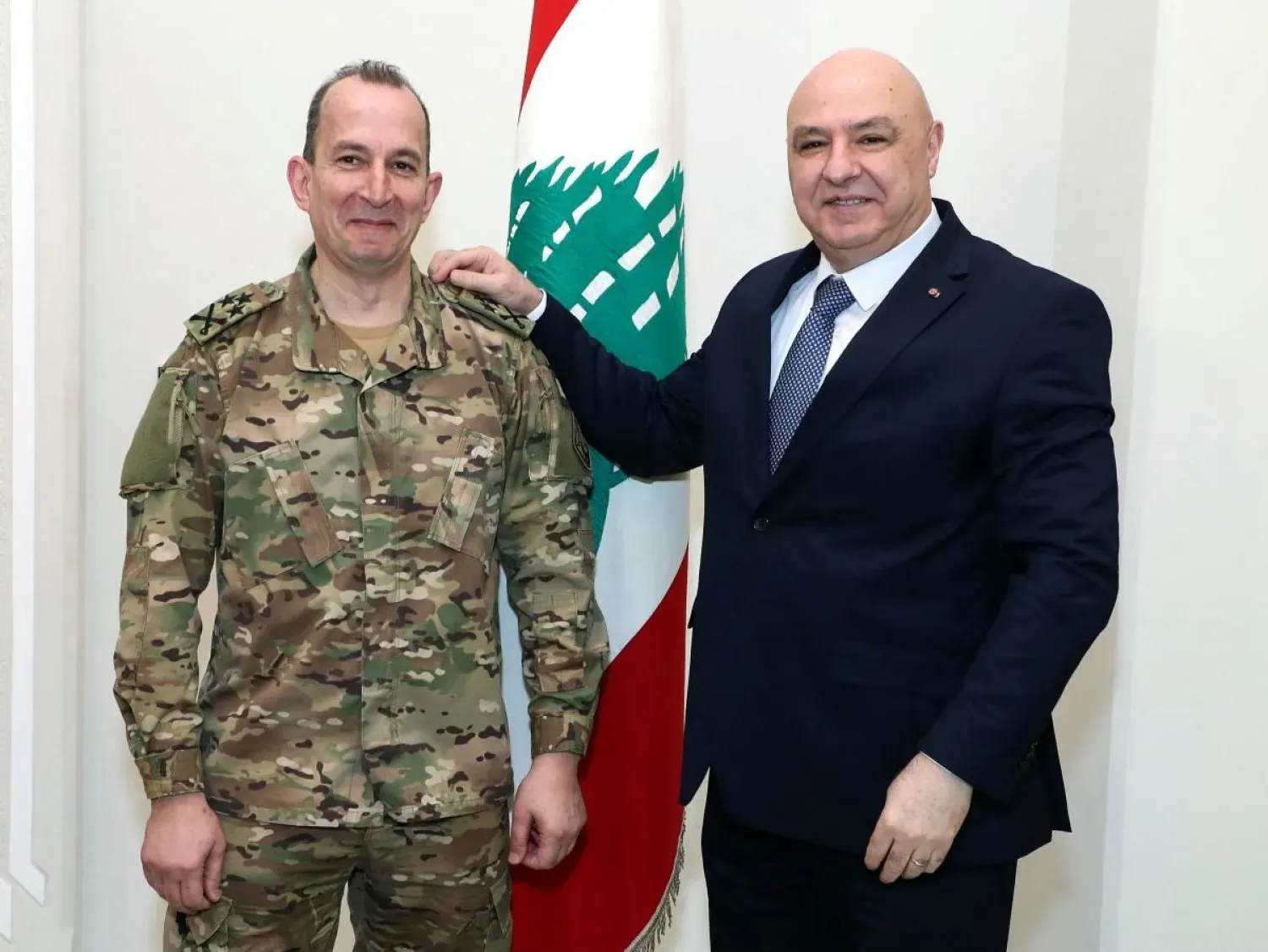 Lübnan Genelkurmay Başkanı CENTCOM heyetini ağırladı