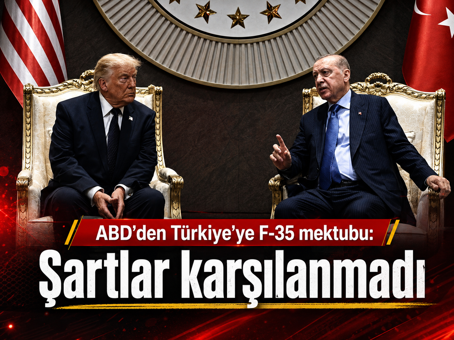 ABD’den Türkiye’ye F-35 mektubu: Şartlar karşılanmadı