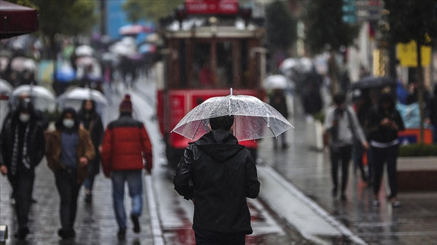 Meteoroloji'den cumartesi uyarısı: Sıcaklıklar düşüyor, kuvvetli yağış geliyor