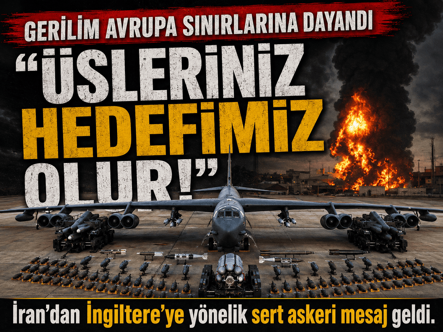 İran’dan Avrupa'ya sert rest: Kullanılan her üs hedefimiz!