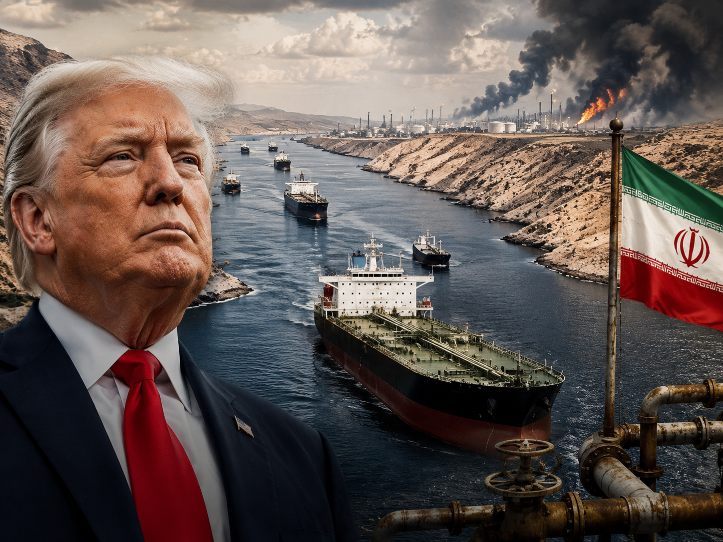 Trump açıkladı: Hürmüz Boğazı’ndaki zararlar İran parasıyla karşılanacak