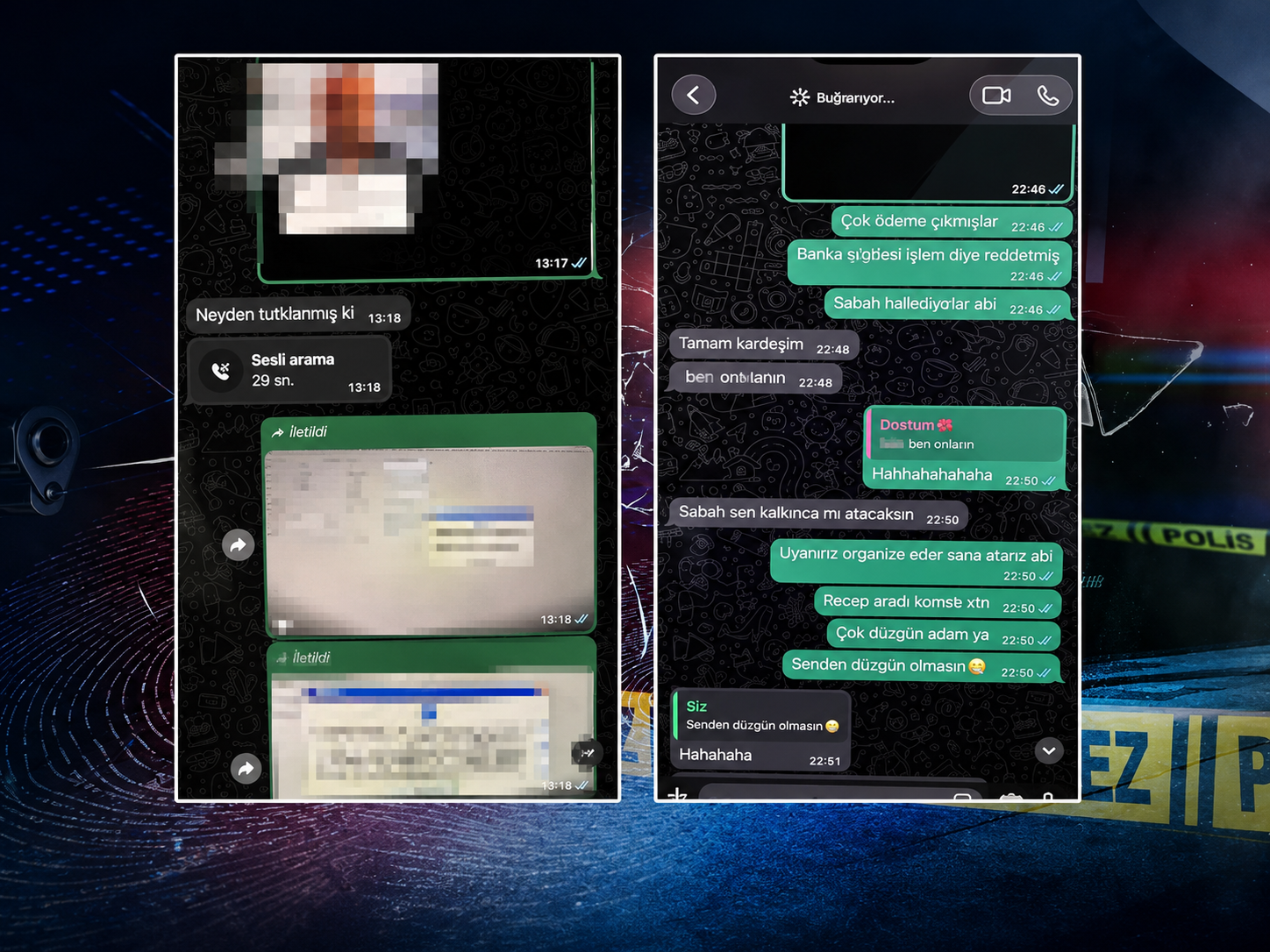 WhatsApp yazışmaları ortaya çıktı: Kamuda köstebek operasyonunda 24 tutuklama