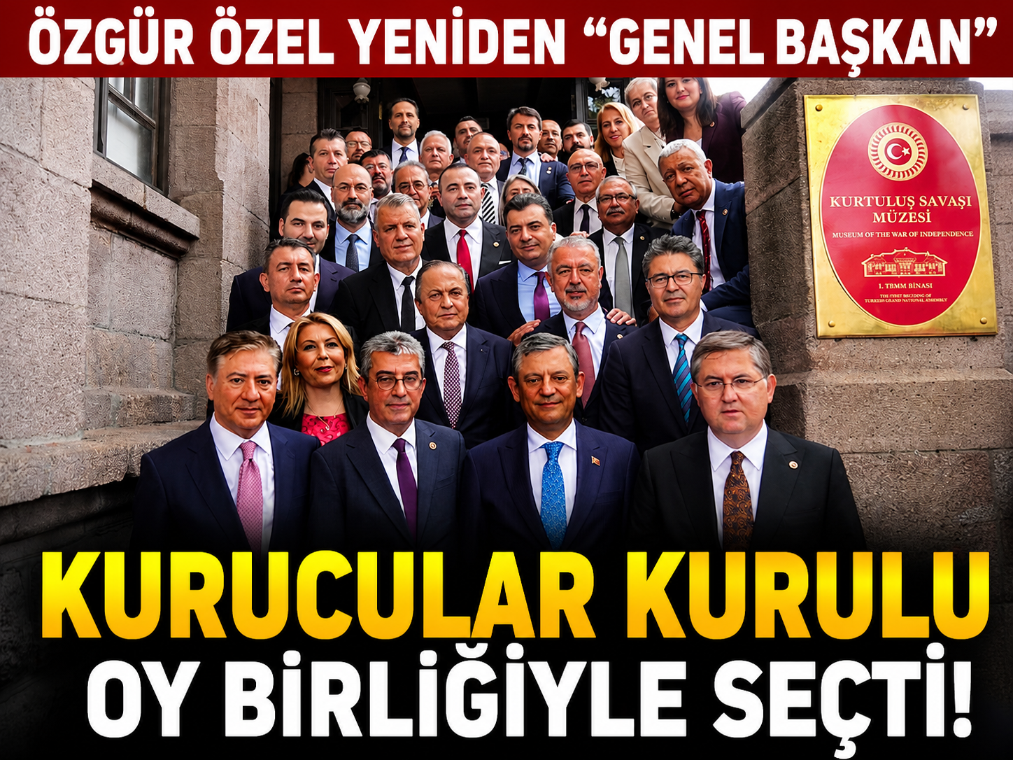 Özgür Özel, Yeni Parti'nin genel başkanı seçildi