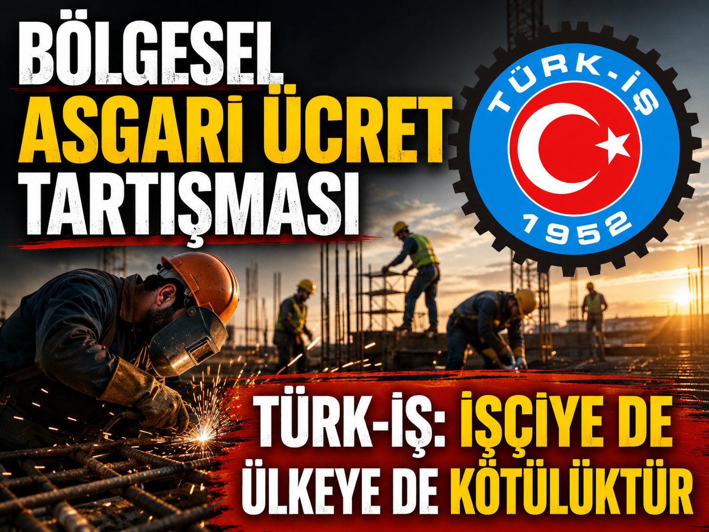 Türk-İş'ten asgari ücrette bölünme planına tepki