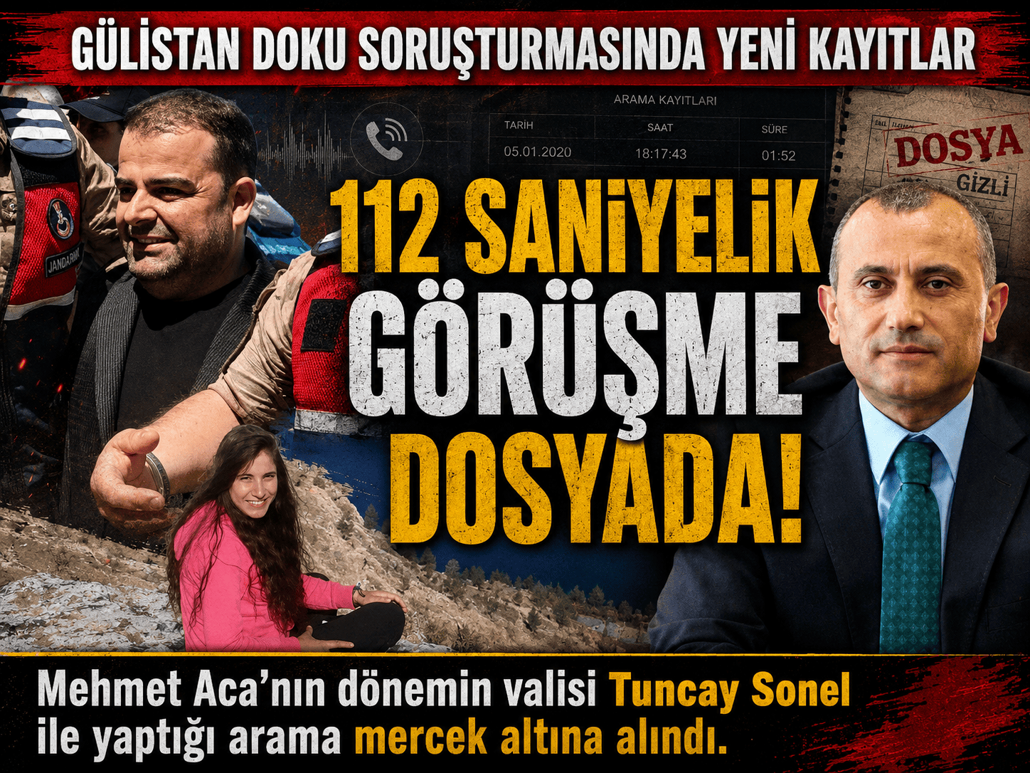 Gülistan Doku dosyasında valiye uzanan telefon trafiği!