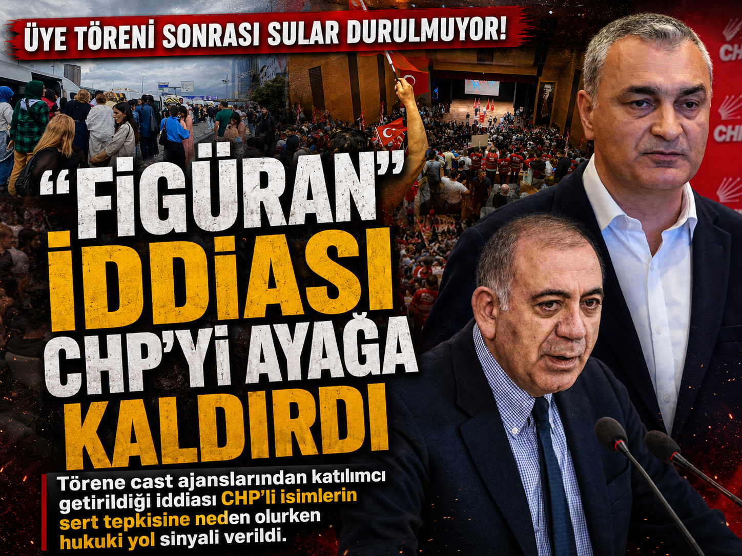 Kılıçdaroğlu’nun törenindeki “figüran” iddiası CHP'yi kızdırdı