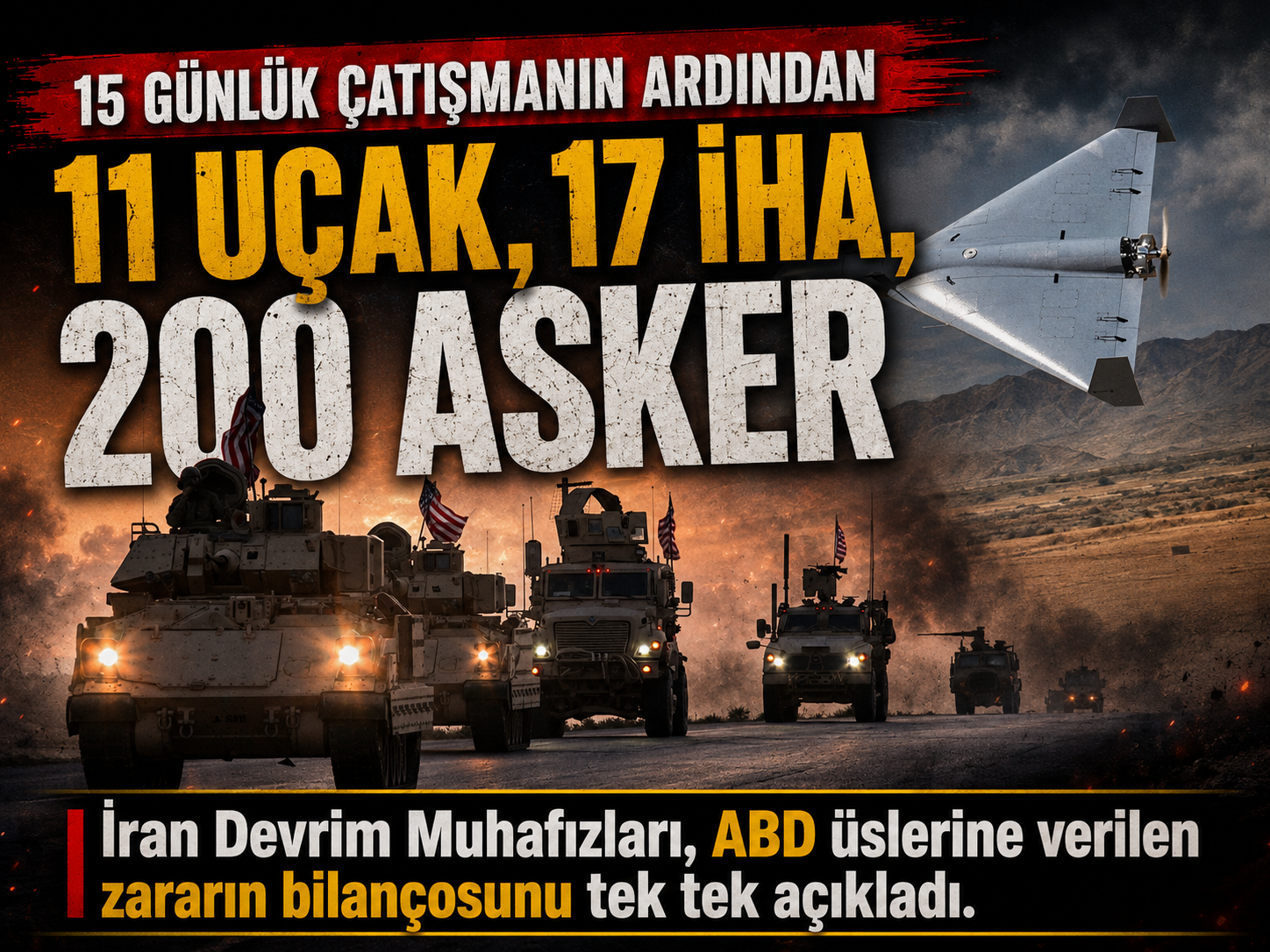 İran, ABD ile 15 günlük çatışmanın bilançosunu açıkladı