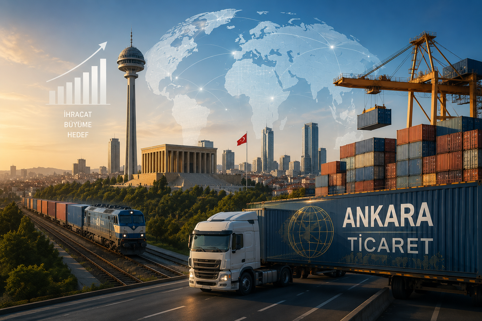 Ankara ihracatta yeni eşiği aştı! 9,1 milyar dolarlık performans dikkat çekti