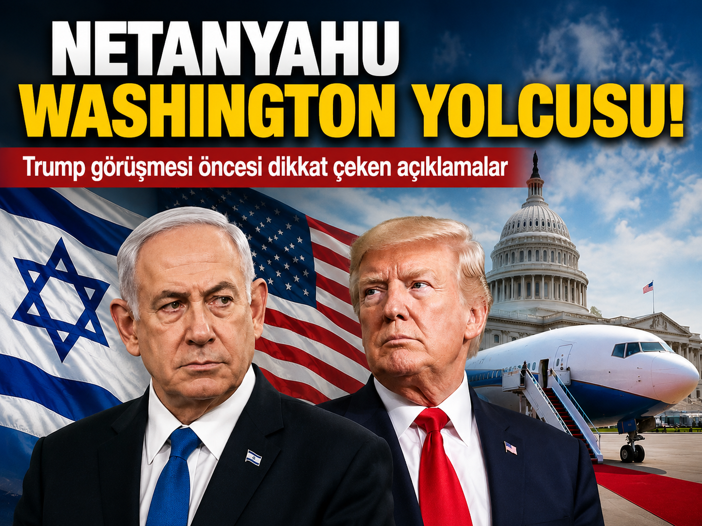 Trump-Netanyahu zirvesinde gündem İran! Batı Şeria açıklaması dikkat çekti
