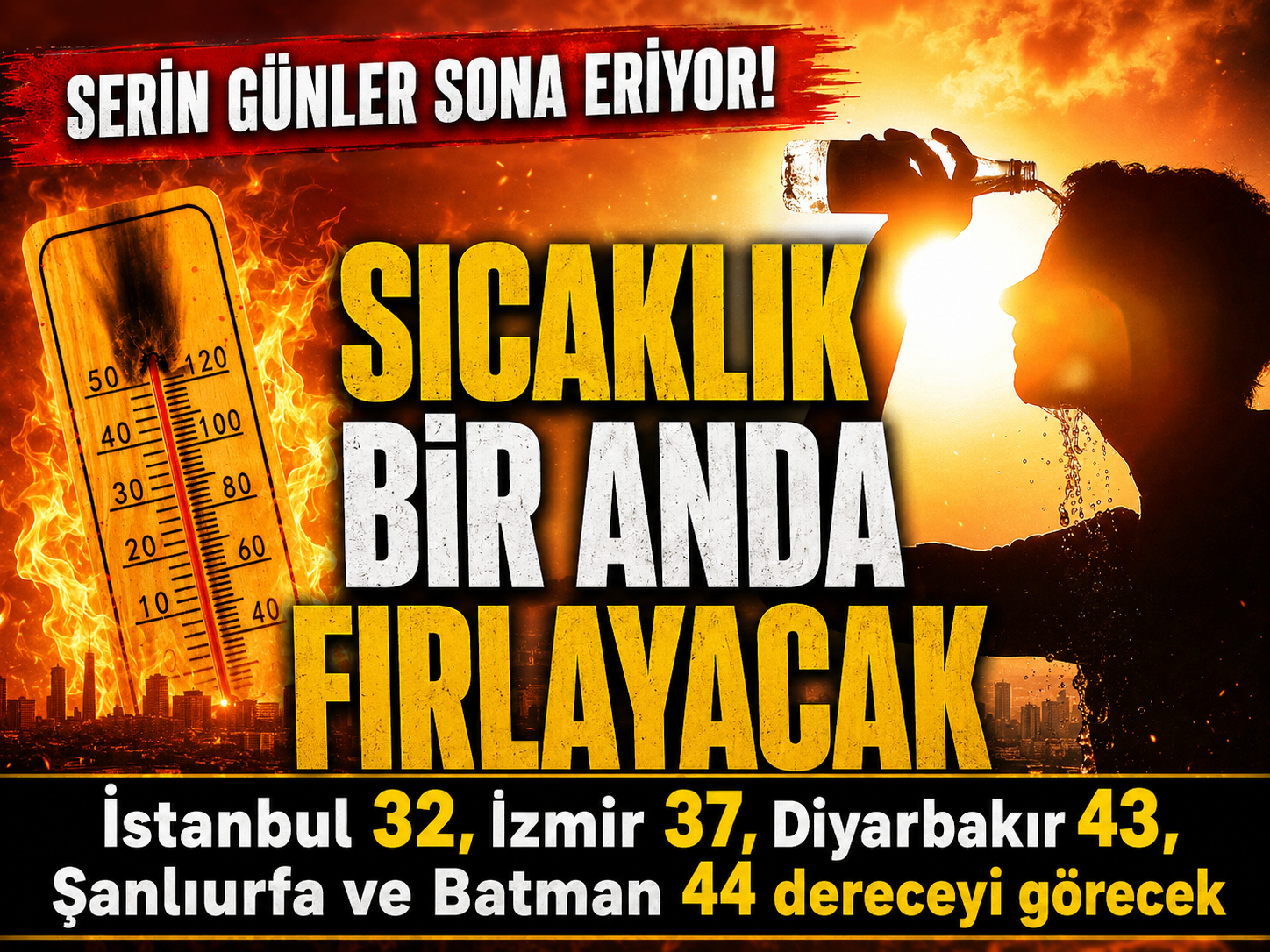 Yeni haftada bu iller kavrulacak! 44 derece sıcak geliyor